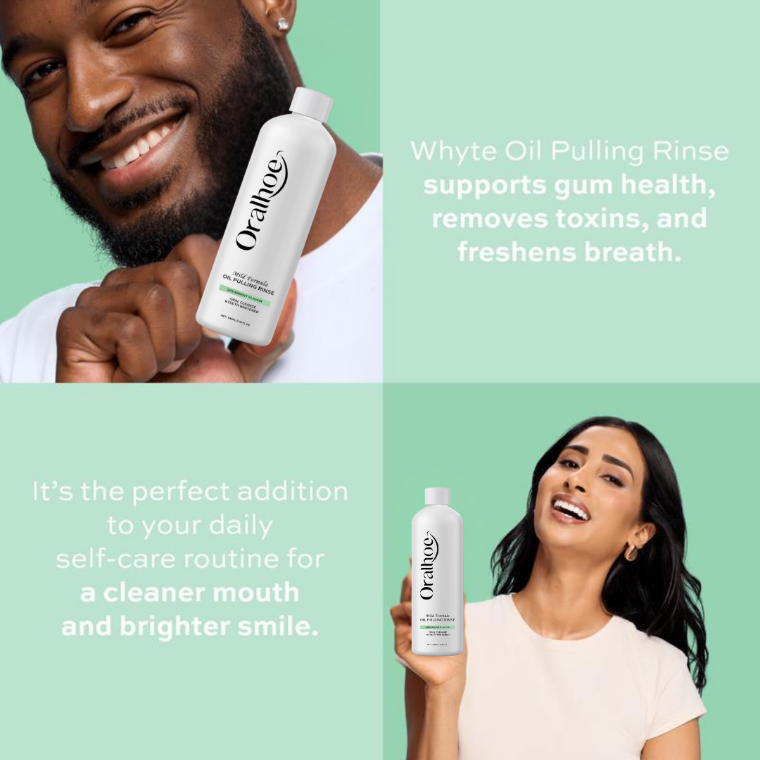 Spearmint Oil Pulling Rinse