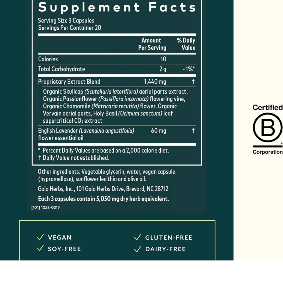RapidCalm Herbal Support Supplement