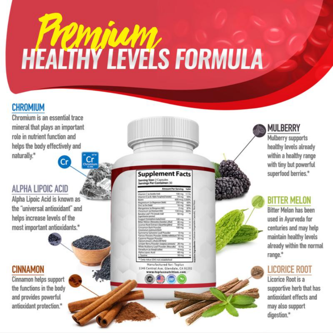 Blood Sugar Complex 20 Vitamins