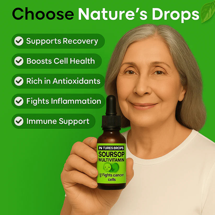 NaturesDrops Soursop Extract - Fights Cancer Cells