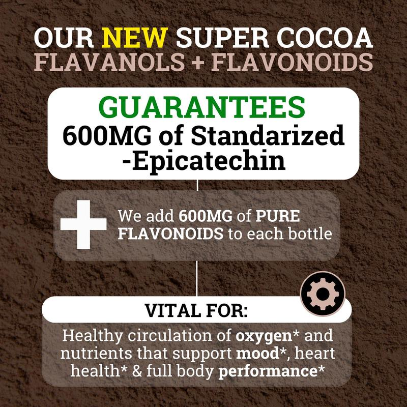 Cocoa Flavanols & Flavonoids Supplements