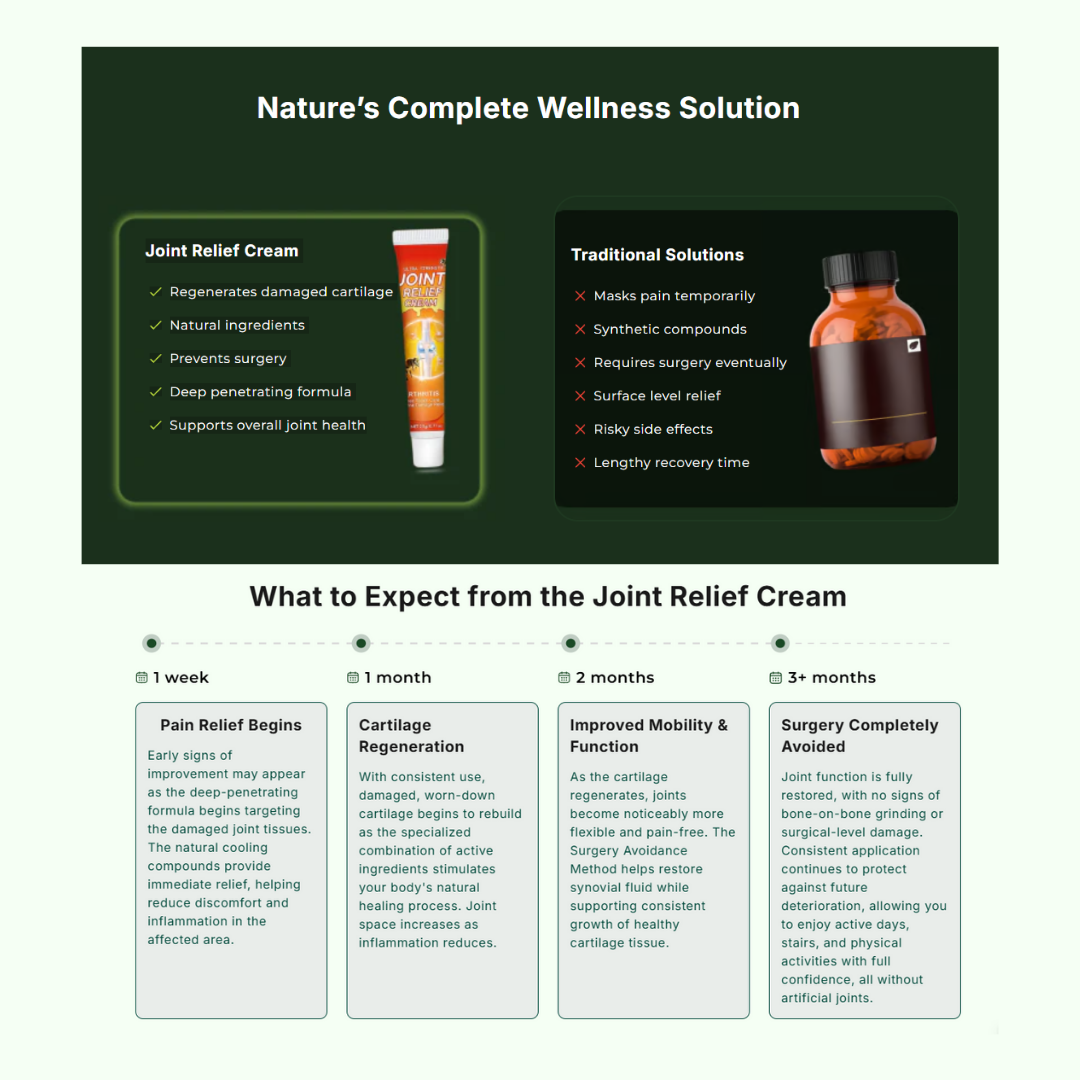 Joint Relief Cream
