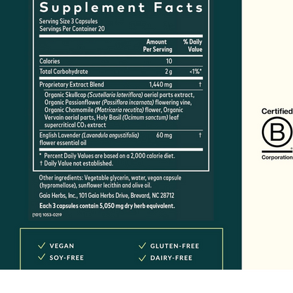 RapidCalm Herbal Support Supplement
