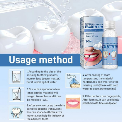 Moldable Dental Gel Dentures