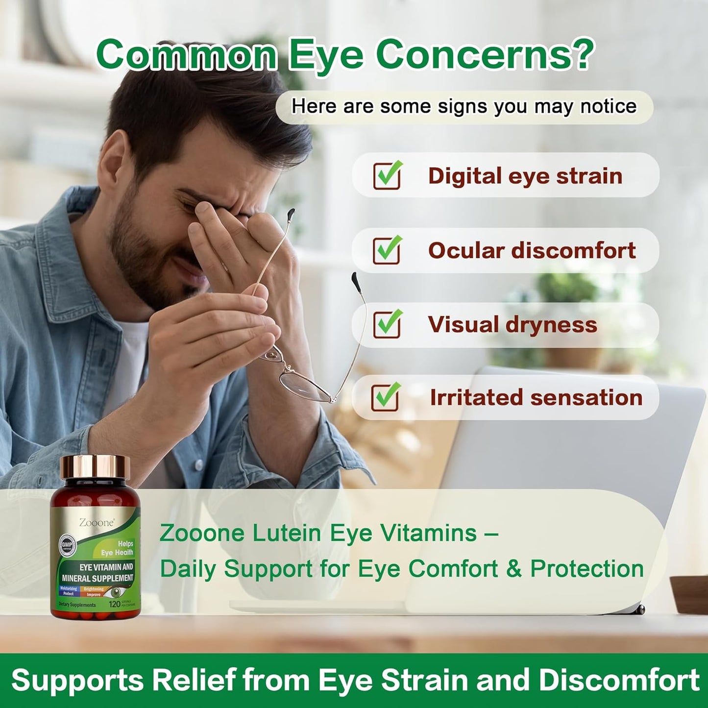 Lutein Eye Vitamins Supplement