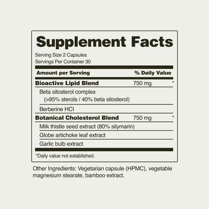 Cholesterol Health Supplement
