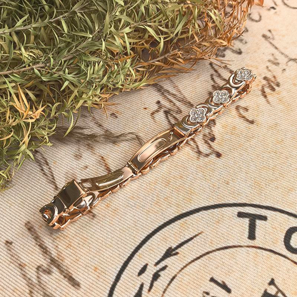 Pure Copper Magnetic Bracelet-Four-leaf Clover