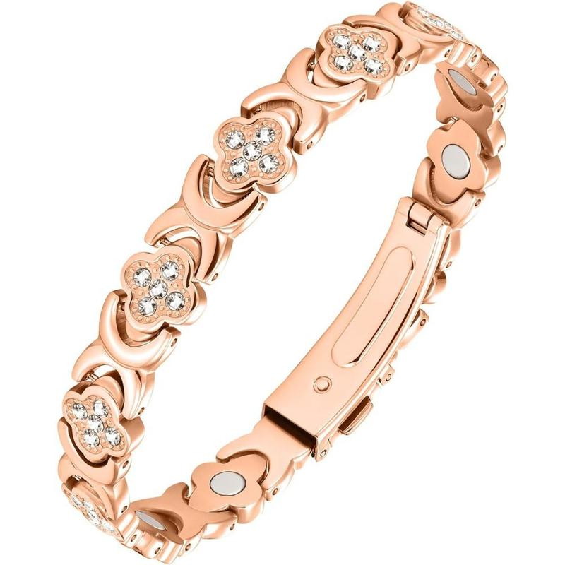 Pure Copper Magnetic Bracelet-Four-leaf Clover