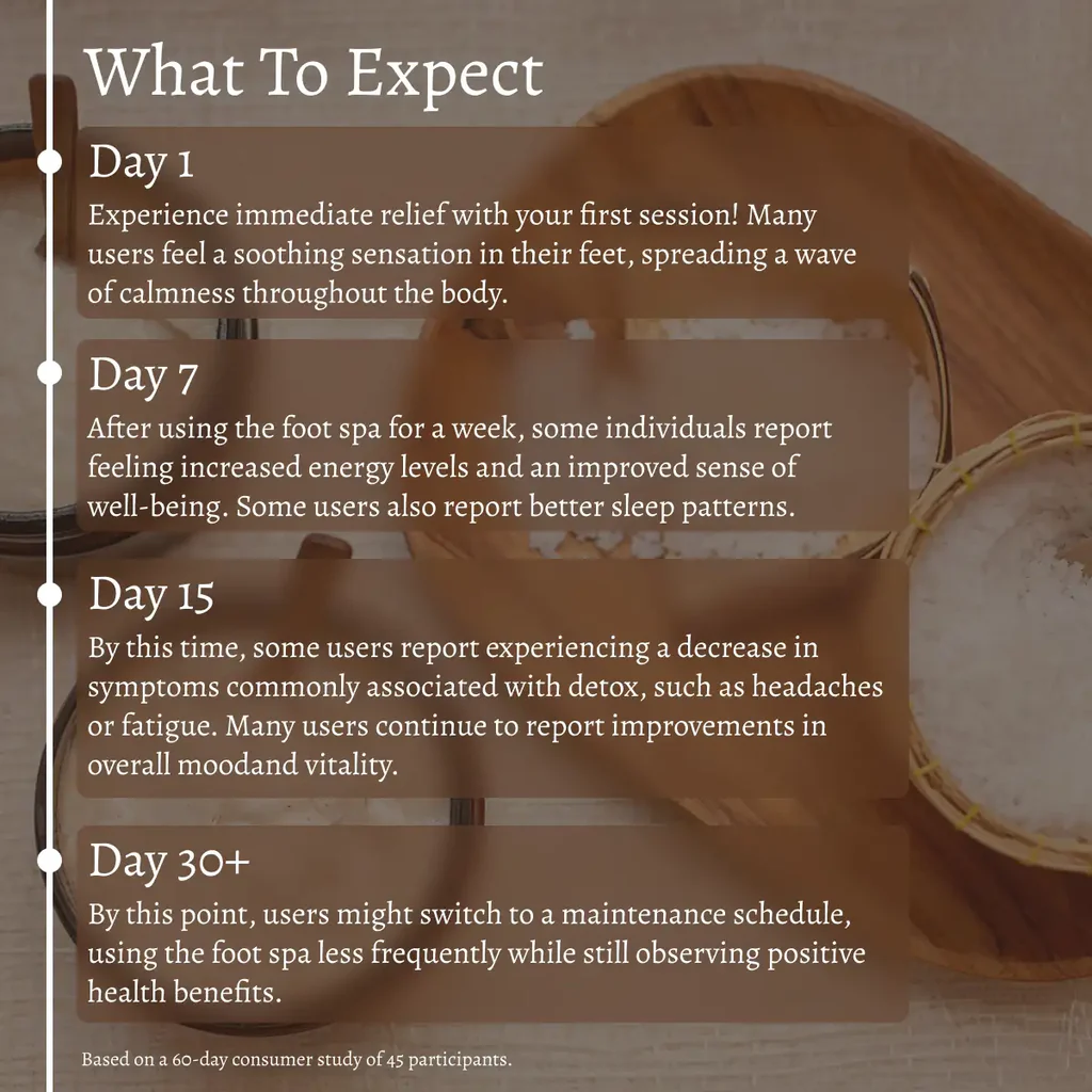 Portable Ionic Foot Bath Detox